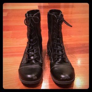 G by Guess Combat Boots